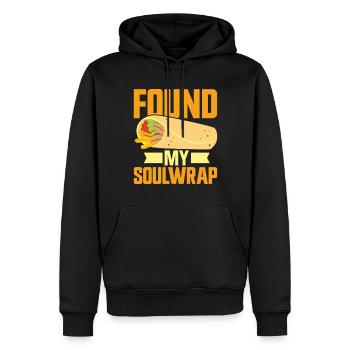 Burrito Gift - Männer Premium Bio Hoodie - Schwarz - Vorne - Nico (187cm)