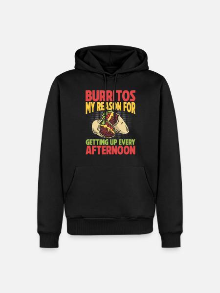 Burrito Gift - Men’s Premium Organic Hoodie - black