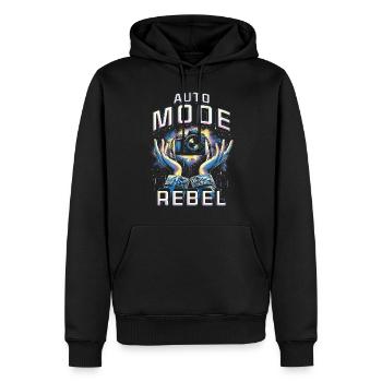Photographer Photography Photographers Car Fashion Rebel - Men’s Premium Organic Hoodie - black - Front - Nico (187cm)
