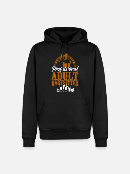 Bartender Mixologist Professional - Männer Premium Bio Hoodie - Schwarz