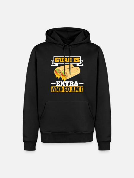 Burrito Gift - Men’s Premium Organic Hoodie - black