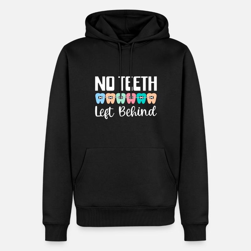 Orthodontiste - Sweat à capuche Premium bio Homme - noir