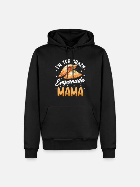 Mexican Venezuelan Empanada - Men’s Premium Organic Hoodie - black