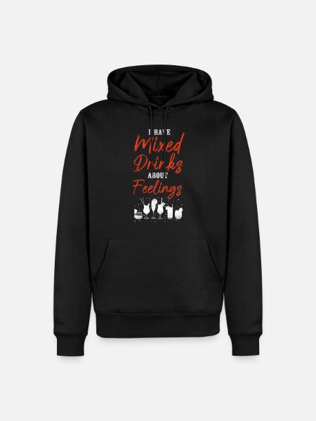 Barman Mixologue I Have Mixed - Sweat à capuche Premium bio Homme - noir