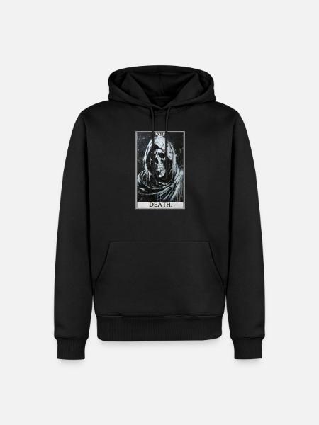 Tarot Card Tarot Card Death - Men’s Premium Organic Hoodie - black