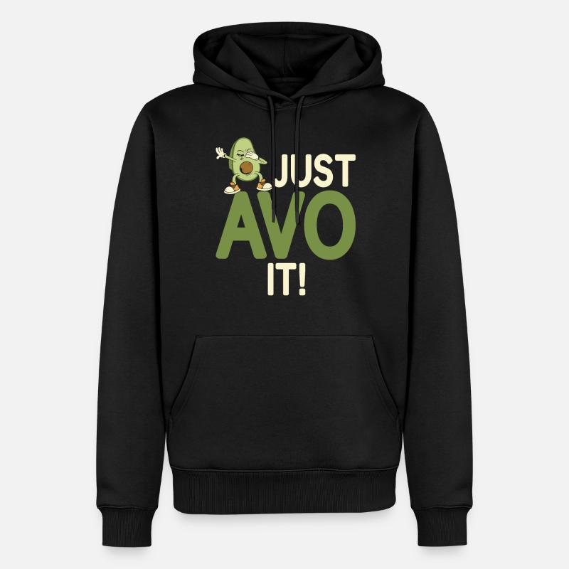 Cadeaux d’avocat - Sweat à capuche Premium bio Homme - noir