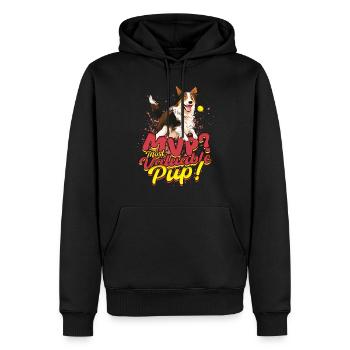 Flyball Most Valuable Pup! - Männer Premium Bio Hoodie - Schwarz - Vorne - Nico (187cm)
