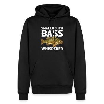 Smallmouth bass - Männer Premium Bio Hoodie - Schwarz - Vorne - Nico (187cm)