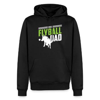 Flyball Canine Sport Agility Parcour Dog - Männer Premium Bio Hoodie - Schwarz - Vorne - Nico (187cm)