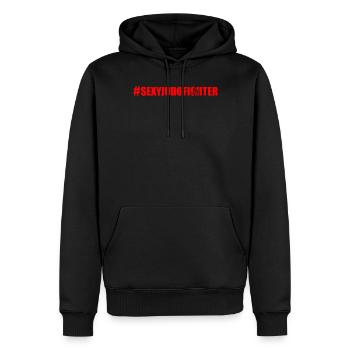#SexyJudoFighter - Judoka Judo Fighter Judo Martia - Men’s Premium Organic Hoodie - black - Front - Nico (187cm)