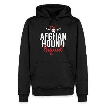 Cadeaux pour les chiens afghans - Sweat à capuche Premium bio Homme - noir - Devant - Nico (187cm)