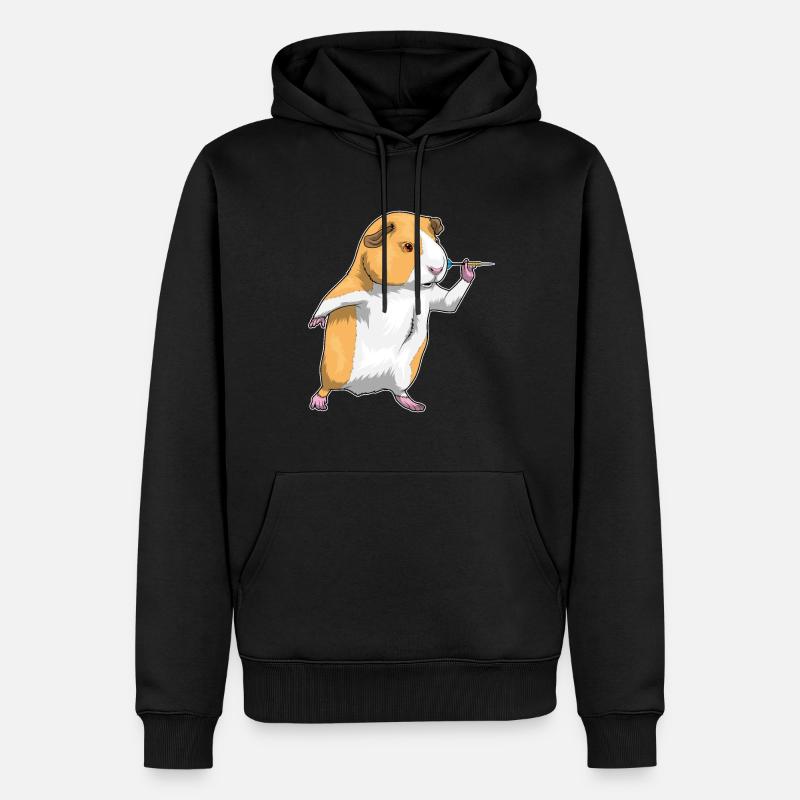 Pintade Dart Dart - Sweat à capuche Premium bio Homme - noir