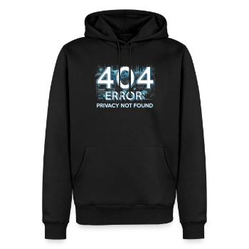 Penetrationstester Penetration Tester - Männer Premium Bio Hoodie - Schwarz - Vorne - Nico (187cm)