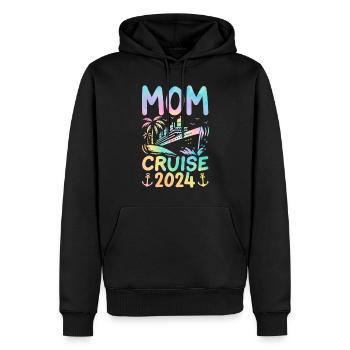 Mom Cruise 2024 - Men’s Premium Organic Hoodie - black - Front - Nico (187cm)