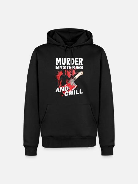 Krimidinner, Krimi-dinner - Männer Premium Bio Hoodie - Schwarz