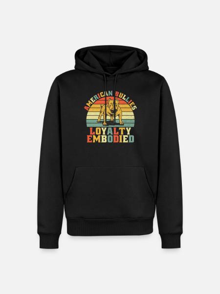American Bully Gifts - Men’s Premium Organic Hoodie - black