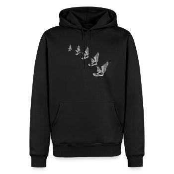 Leichtathletik Leichtathletikspiele - Männer Premium Bio Hoodie - Schwarz - Vorne - Nico (187cm)