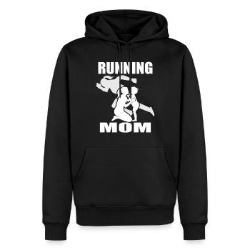 Leichtathletik Leichtathletikspiele - Männer Premium Bio Hoodie - Schwarz - Vorne - Nico (187cm)