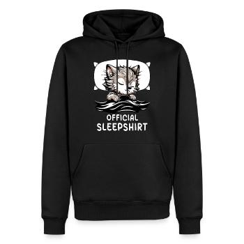 Werewolf Official Sleep - Männer Premium Bio Hoodie - Schwarz - Vorne - Nico (187cm)