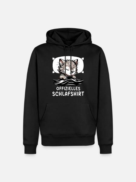 Offizielles Schlafshirt Werwolf - Männer Premium Bio Hoodie - Schwarz