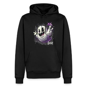 Ghost Bait Paranormal Ghost Hunter - Männer Premium Bio Hoodie - Schwarz - Vorne - Nico (187cm)