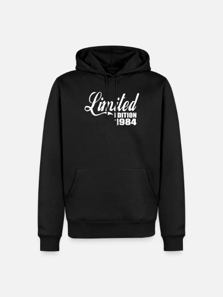 Limited Edition 1984 - Men’s Premium Organic Hoodie - black