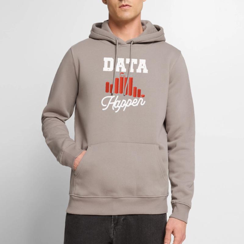 Daten Oder Es Passierte Nicht Big Data Männer Premium Bio Hoodie