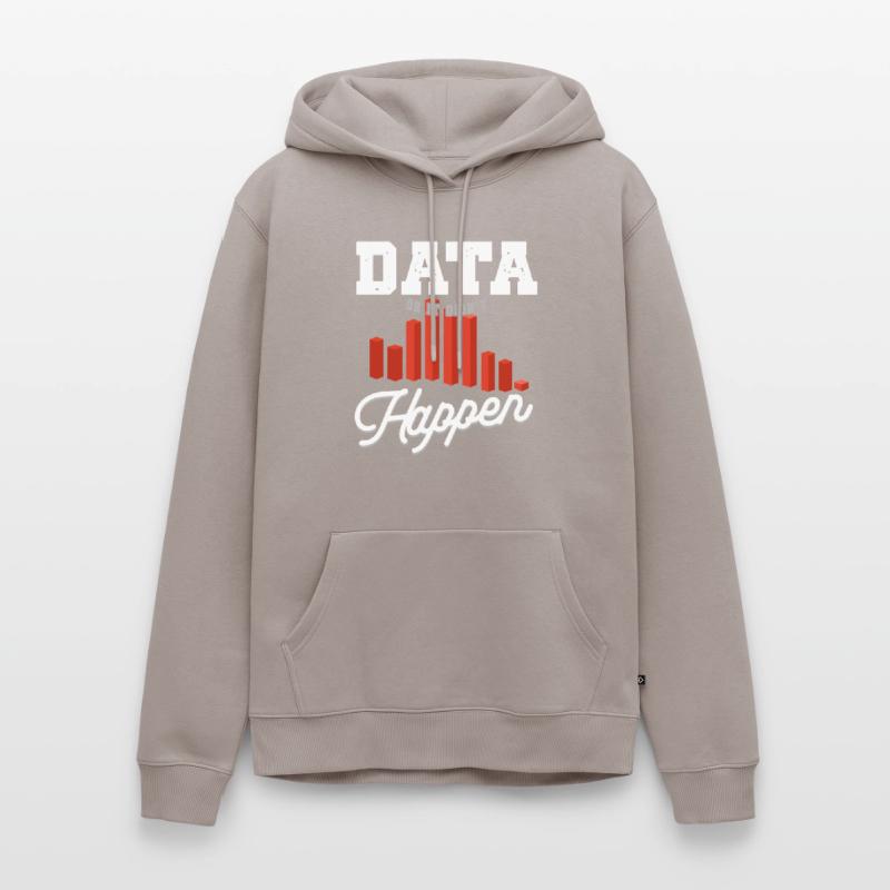 Daten Oder Es Passierte Nicht Big Data Männer Premium Bio Hoodie