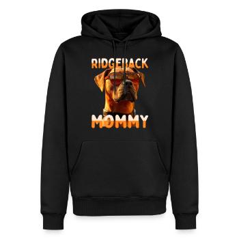 Rhodesian Ridgeback Maman Chiens Maman Maman Fête des Mères Maman - Sweat à capuche Premium bio Homme - noir - Devant - Nico (187cm)