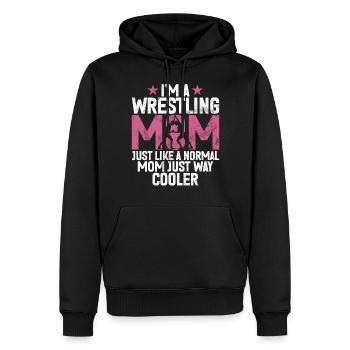 Kawaii Chibi Anime Girl Anime Merch Japanisch - Männer Premium Bio Hoodie - Schwarz - Vorne - Nico (187cm)