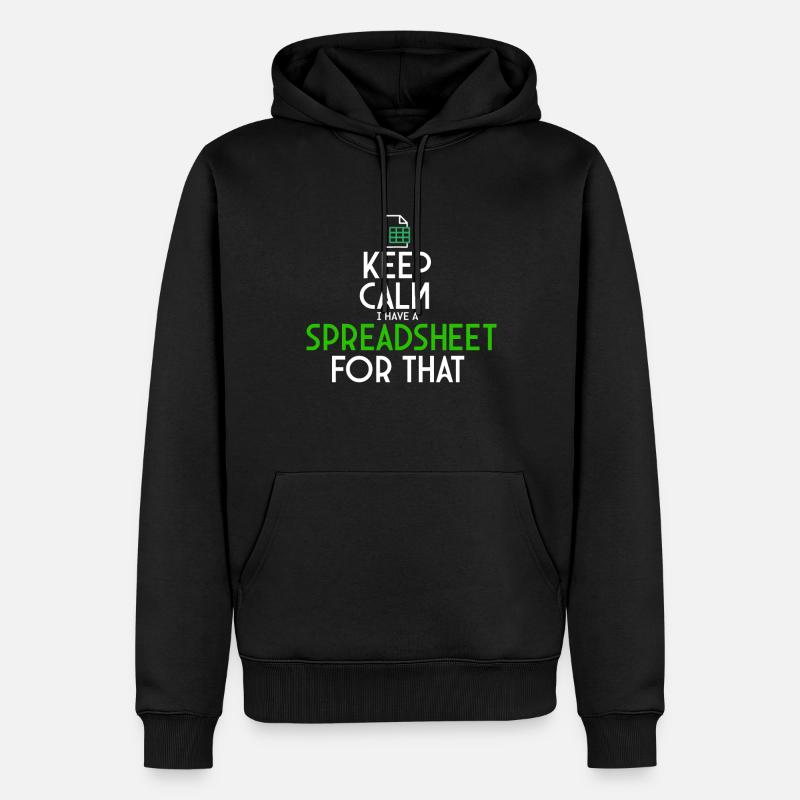 Secrétaire Comptable des Comptables Comptabilité - Sweat à capuche Premium bio Homme - noir