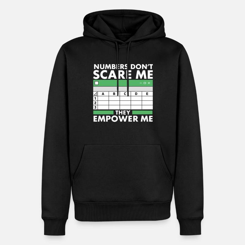 Secrétaire Comptable des Comptables Comptabilité - Sweat à capuche Premium bio Homme - noir