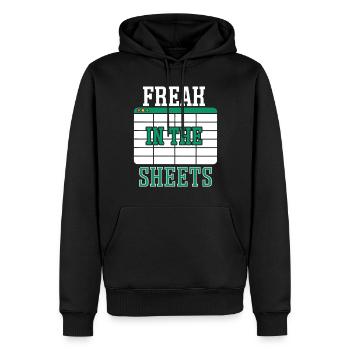 Buchhaltungssekretär Der Buchhalter Rechnungswesen - Männer Premium Bio Hoodie - Schwarz - Vorne - Nico (187cm)