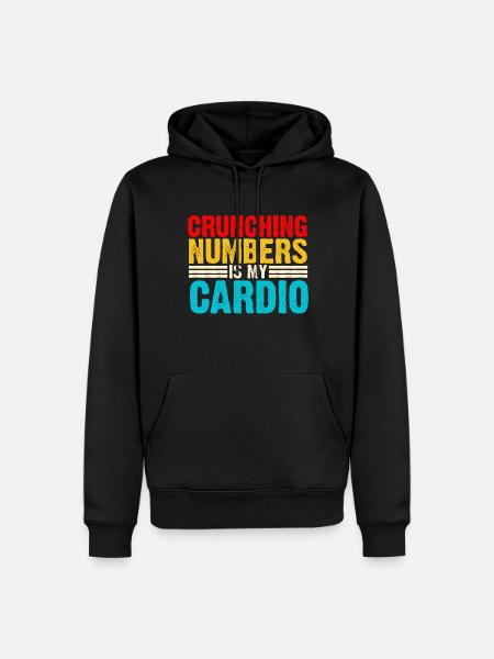 Secrétaire Comptable des Comptables Comptabilité - Sweat à capuche Premium bio Homme - noir