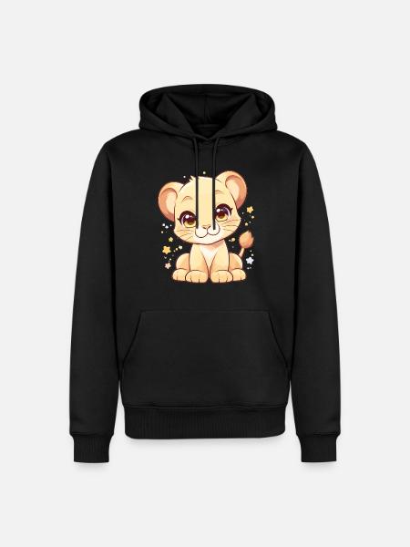 Lioness Lionesses Lioness - Men’s Premium Organic Hoodie - black