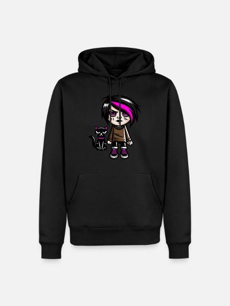 Pastel Goth Style Lover Goth - Men’s Premium Organic Hoodie - black