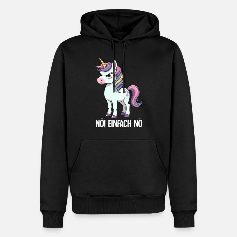 Non, tout simplement non - Sweat à capuche Premium bio Homme - noir