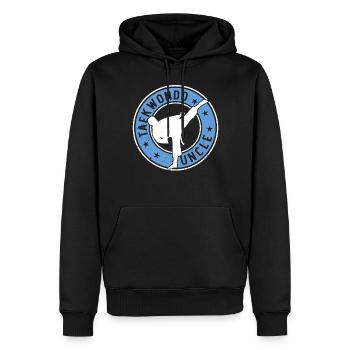 Taekwondo Uncle Taekwondo Fighter Taekwondo - Men’s Premium Organic Hoodie - black - Front - Nico (187cm)