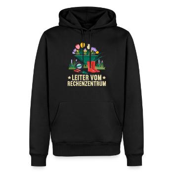 Jardin Jardinage Plantes Jardiniers Jardiniers Amateurs - Sweat à capuche Premium bio Homme - noir - Devant - Nico (187cm)