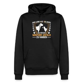 No Magyar Vizsla have pointing dog - Men’s Premium Organic Hoodie - black - Front - Nico (187cm)