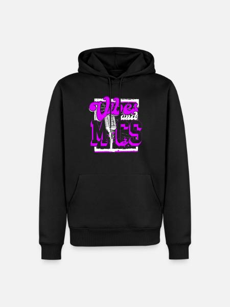 Podcast Podcaster Podcasting - Männer Premium Bio Hoodie - Schwarz