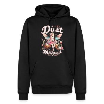 Fee Fairy Fairycore - Men’s Premium Organic Hoodie - black - Front - Nico (187cm)