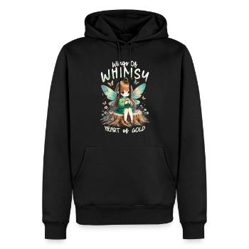Fee Fairy Fairycore - Men’s Premium Organic Hoodie - black - Front - Nico (187cm)