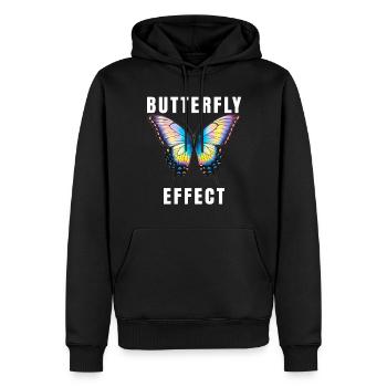 Techno Geschenk Rave Festival Party Musik Tekk EDM - Männer Premium Bio Hoodie - Schwarz - Vorne - Nico (187cm)
