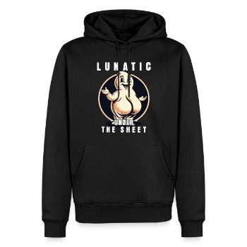 Costume de dernière minute drôle de conception de fantôme - Sweat à capuche Premium bio Homme - noir - Devant - Nico (187cm)