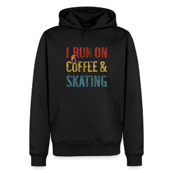 Skateboarding Skateboard Design For Skateboarder - Männer Premium Bio Hoodie - Schwarz - Vorne - Nico (187cm)