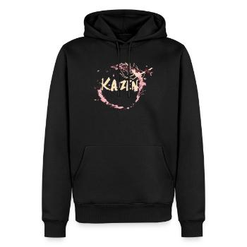 Hiragana Katakana Kaizen-methode Kaizen - Männer Premium Bio Hoodie - Schwarz - Vorne - Nico (187cm)