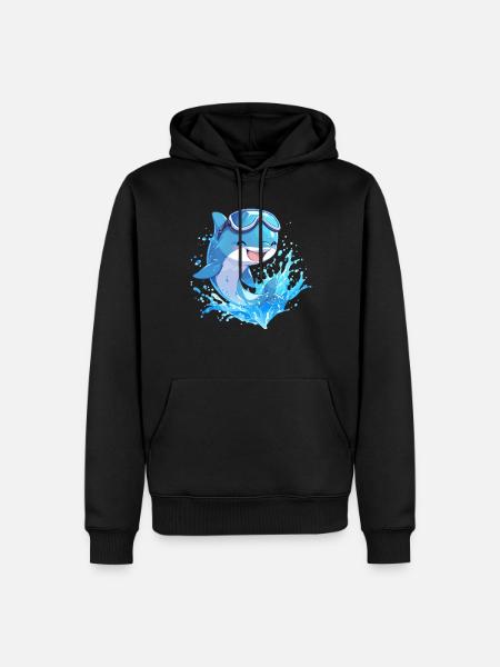 Dolphin Dolphins Dolphin - Men’s Premium Organic Hoodie - black