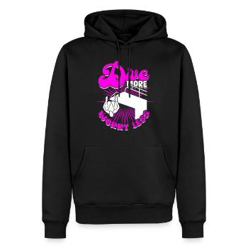 Taucher Sporttauchen Tauchen Dive More Worry Less - Männer Premium Bio Hoodie - Schwarz - Vorne - Nico (187cm)
