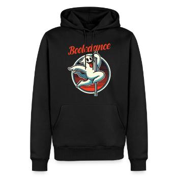 Lustiger Boole-dance Spruch Pole Dance Halloween - Männer Premium Bio Hoodie - Schwarz - Vorne - Nico (187cm)